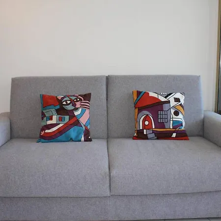3 Pieces, 6 Couchages, Climatisation, Terrasse Vue Mer, Parking - Fr-1-252a-55 *